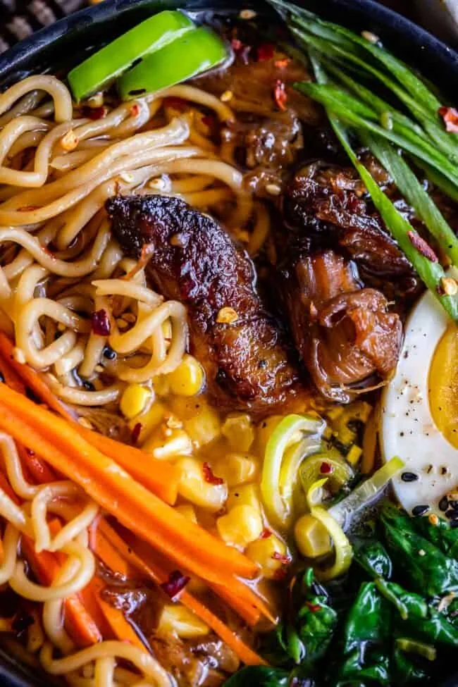 Rude Boy Ramen with jerk pork